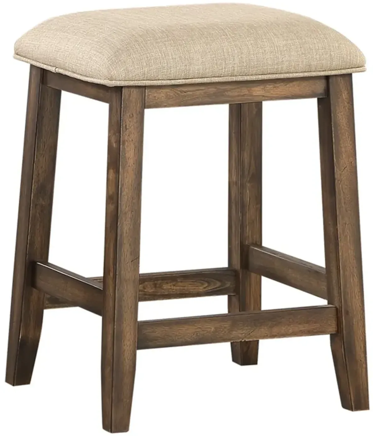 Zoey Natural Brown Counter Height Stool