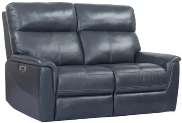 Reed Indigo Power Reclining Loveseat