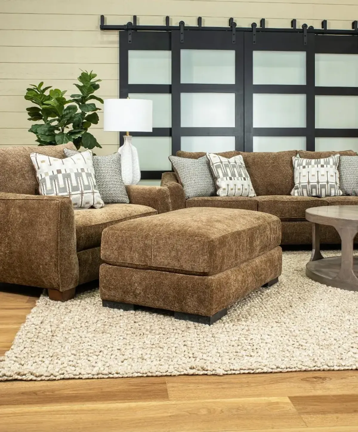 Pandora Brown Sofa