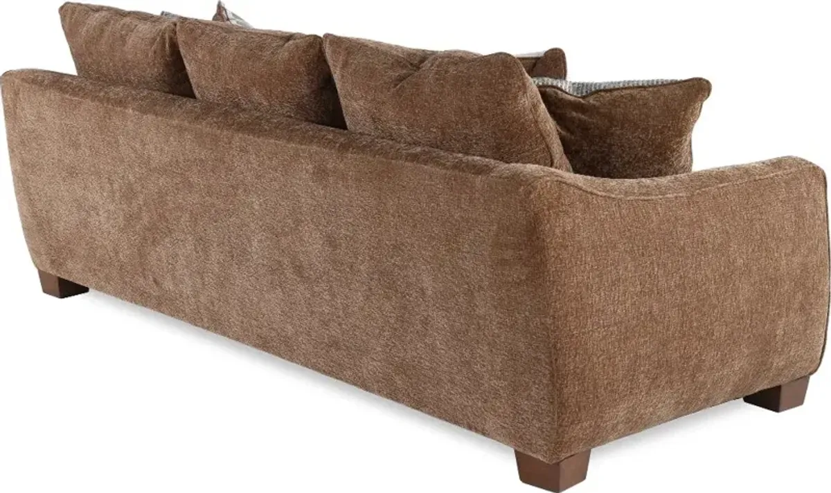 Pandora Brown Sofa