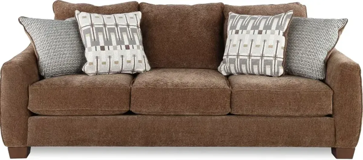 Pandora Brown Sofa