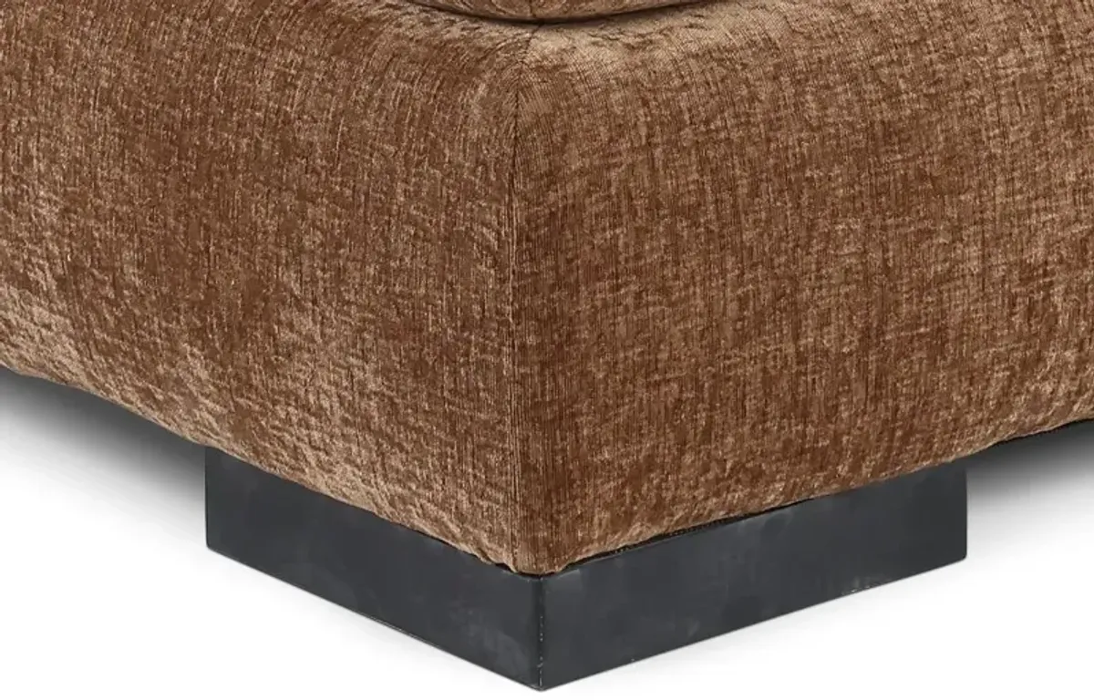 Pandora Brown Ottoman