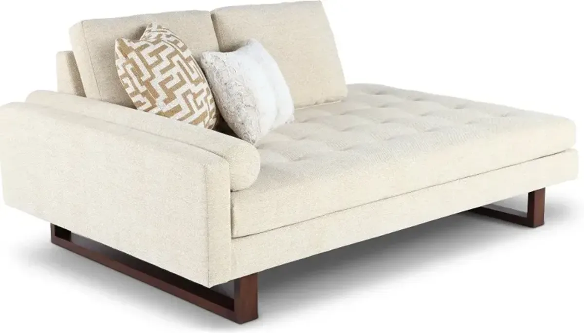 Brunner Beige Chaise Lounge