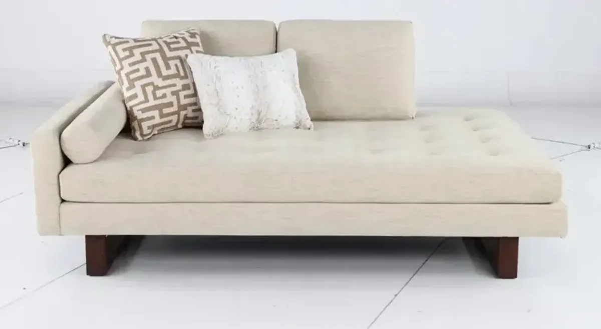 Brunner Beige Chaise Lounge