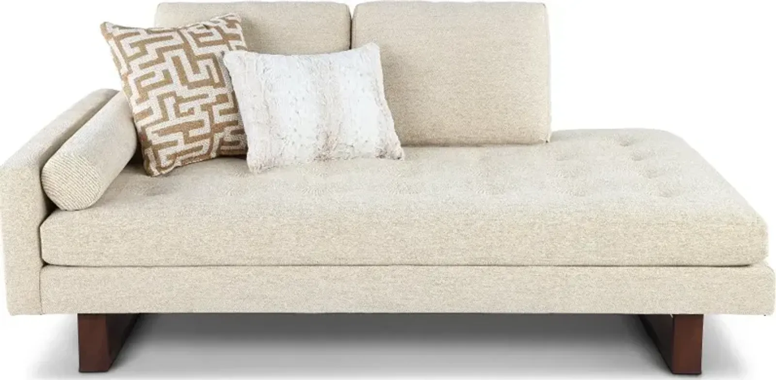 Brunner Beige Chaise Lounge