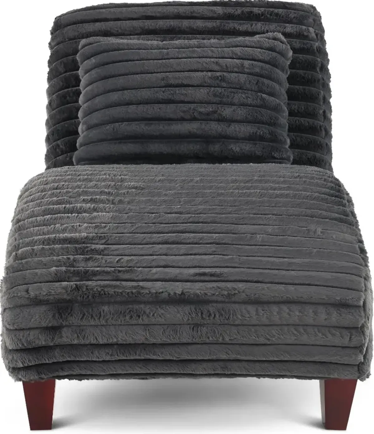 Mondo Gunmetal Chaise Lounge