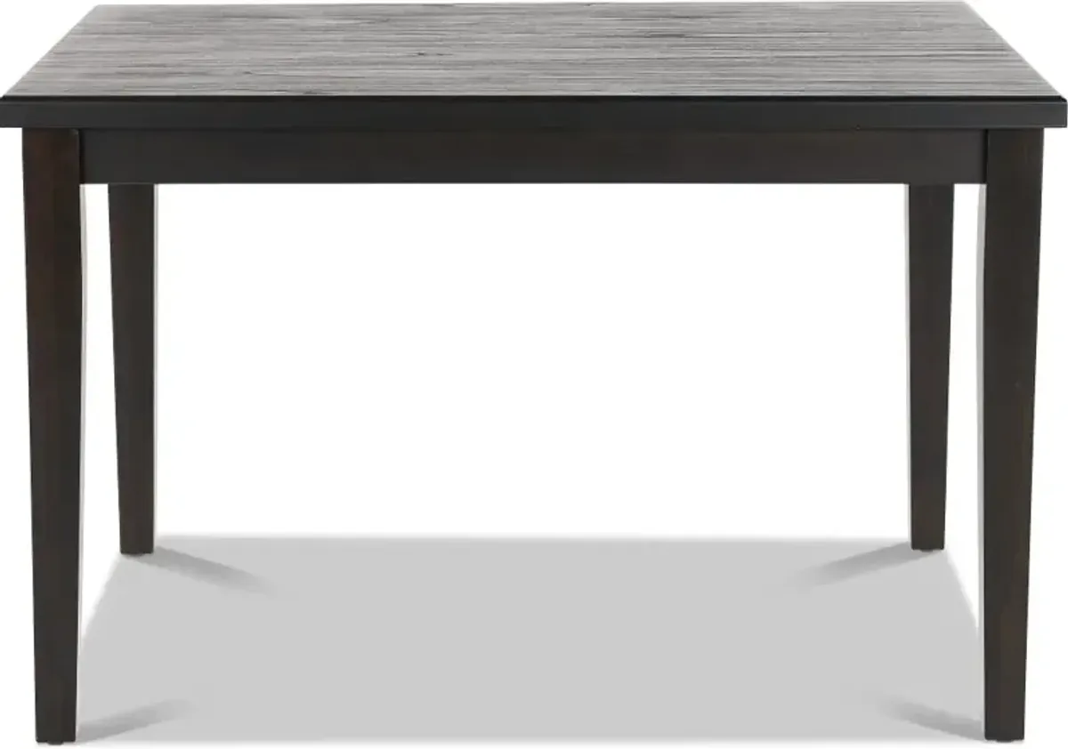 Maywood Espresso Brown Dining Table