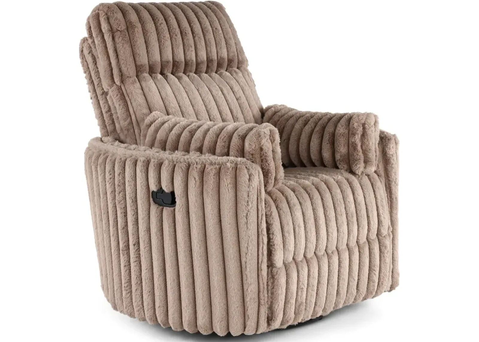 Mondo Avendio Cocoa Swivel Recliner