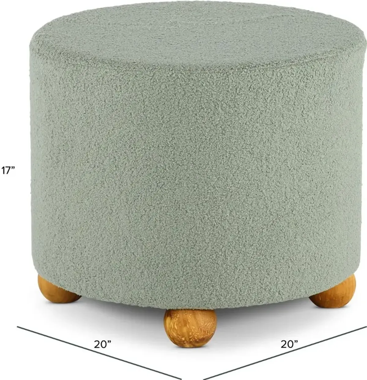 Sage Ottoman