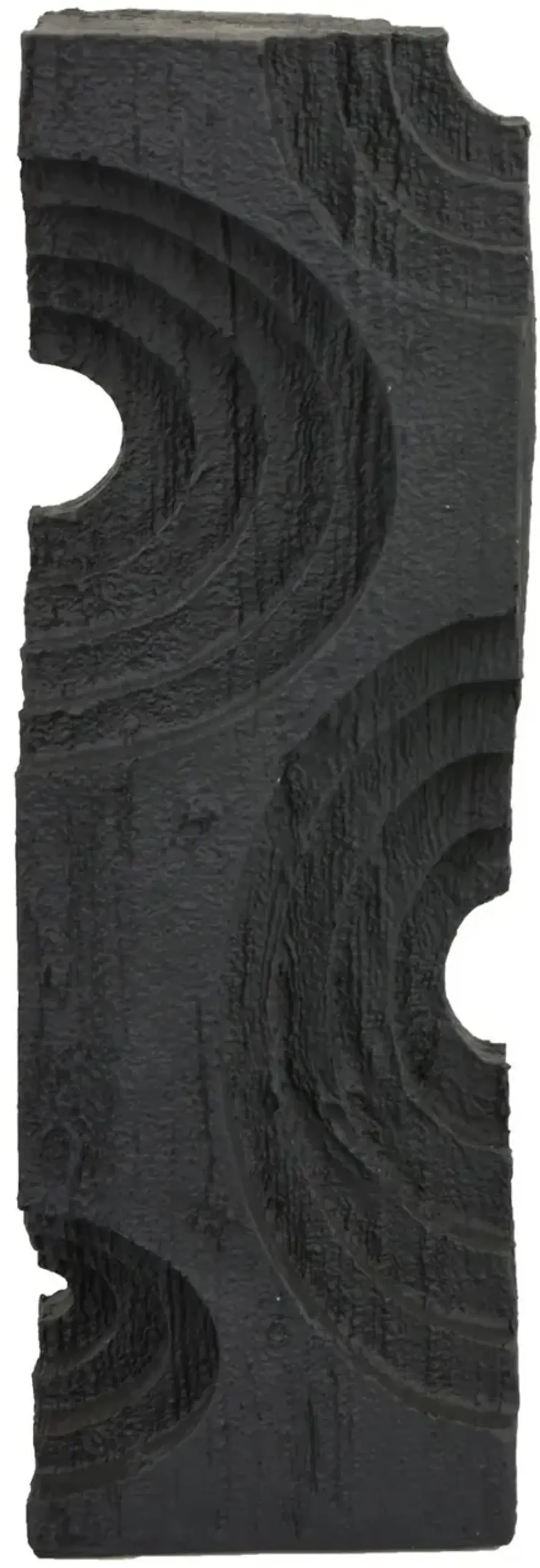 Orion Black 14" Abstract Table Top Decor