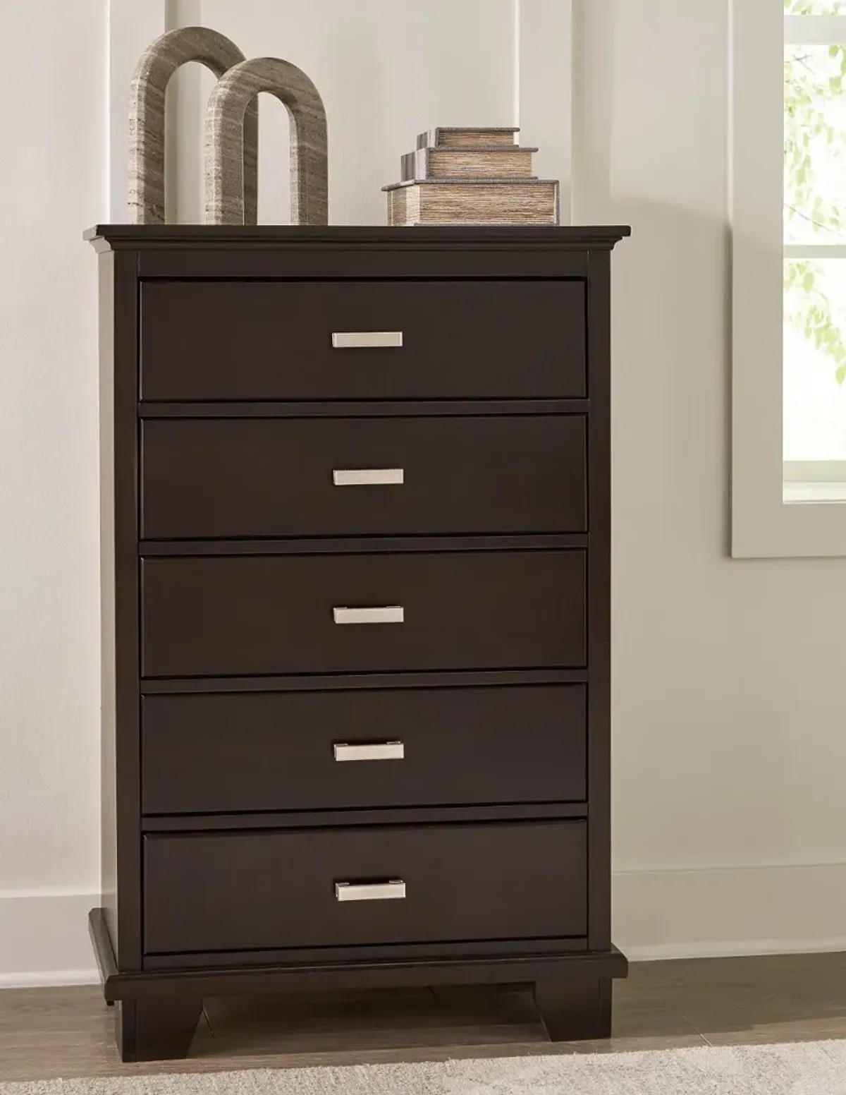 Coventry Dark Brown Chest of Drawers