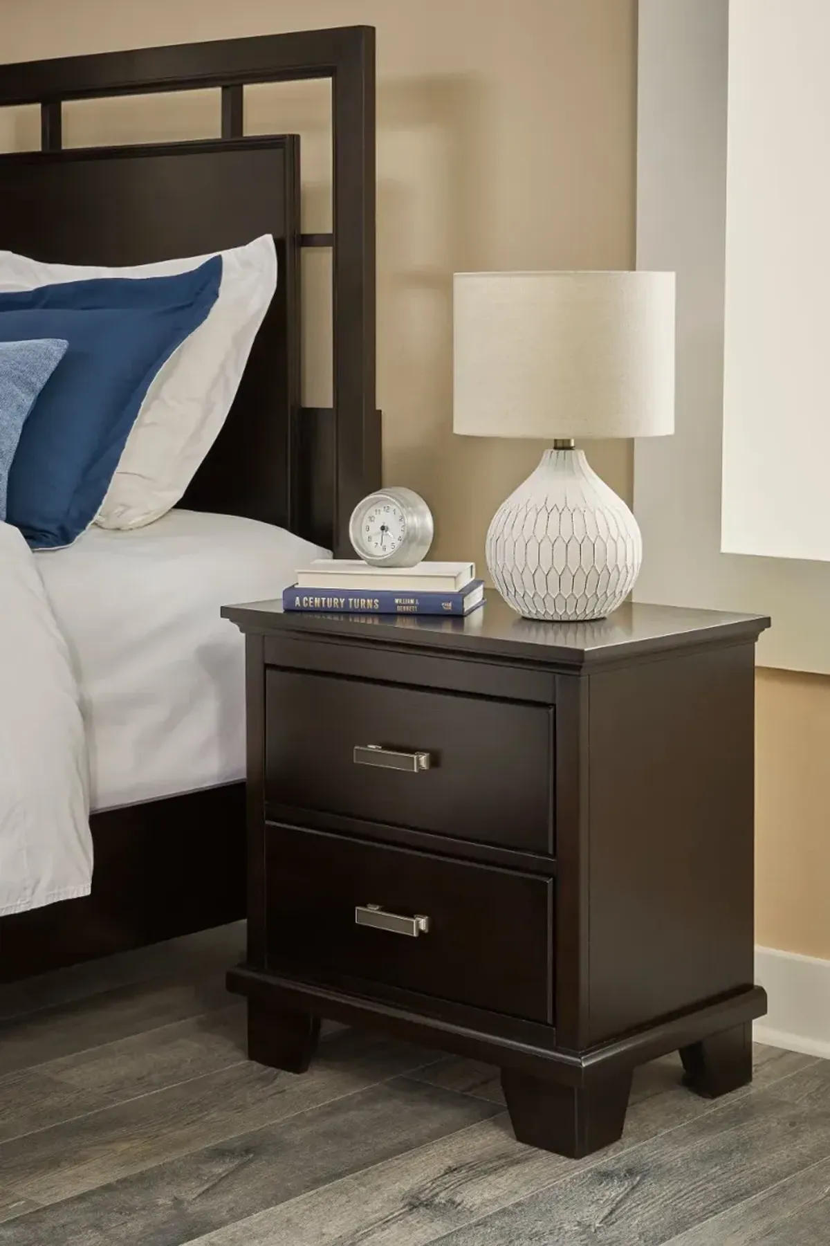 Coventry Dark Brown Nightstand