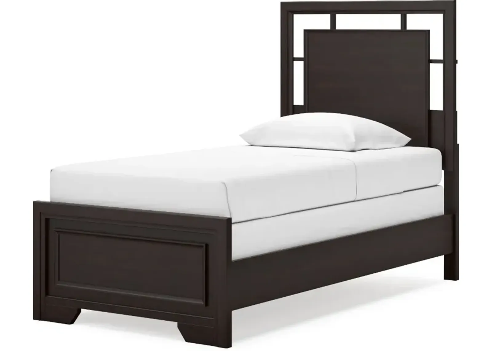 Coventry Dark Brown Twin Bed