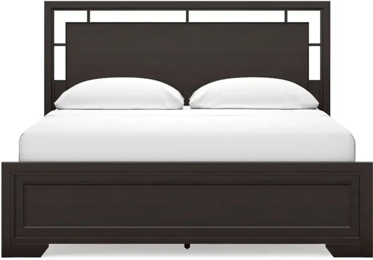 Coventry Dark Brown King Bed