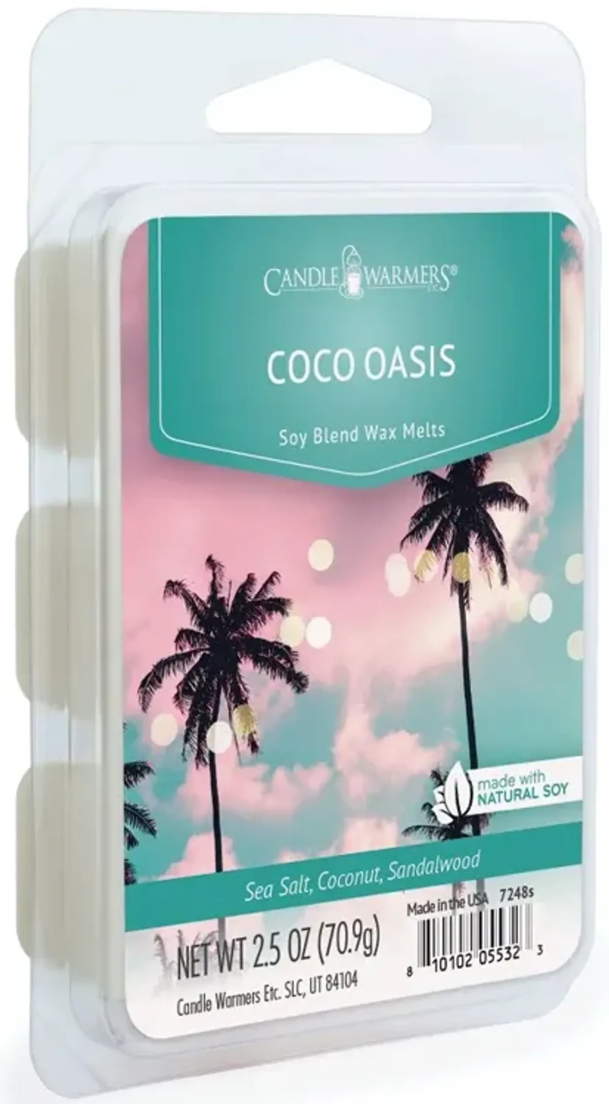 Candle Warmers Coco Oasis Wax Melt