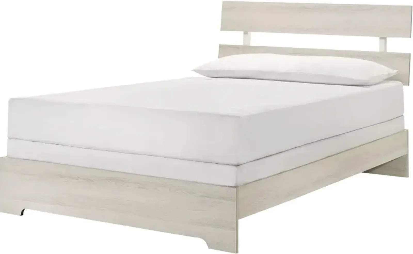 Alix White Twin Platform Bed