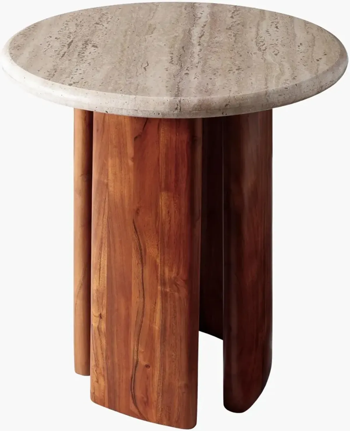 Abacus Marble End Table