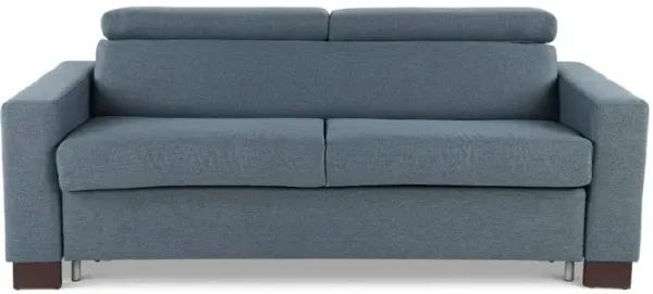 Chelsea Steel Blue Queen Rollout Sleeper Sofa