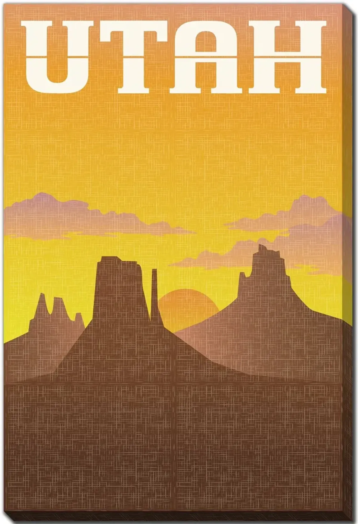 Utah Postcard Wall Art