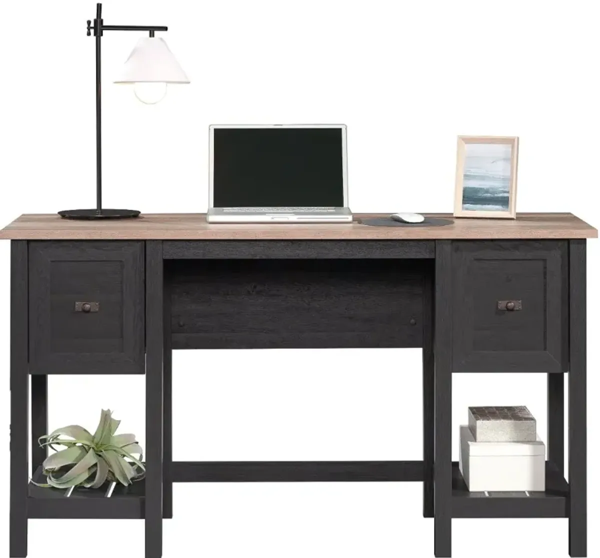 Raven Oak Black Student Desk