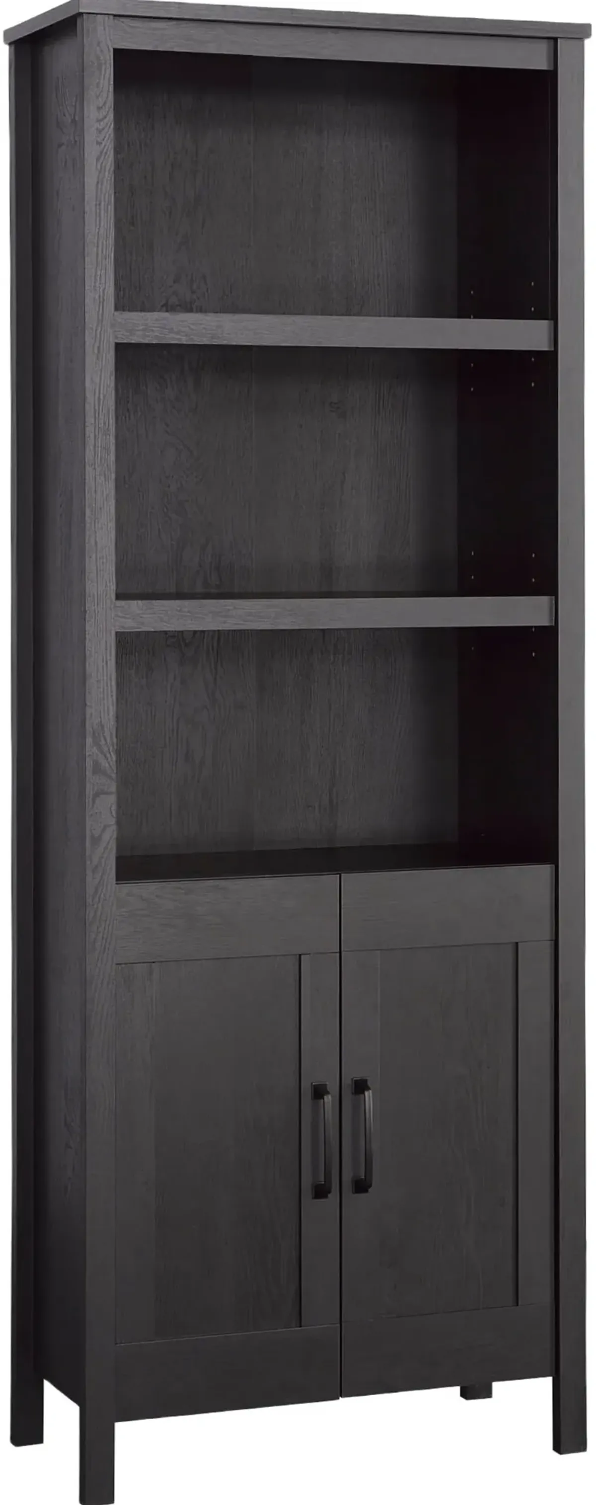 Raven Oak Black Bookcase