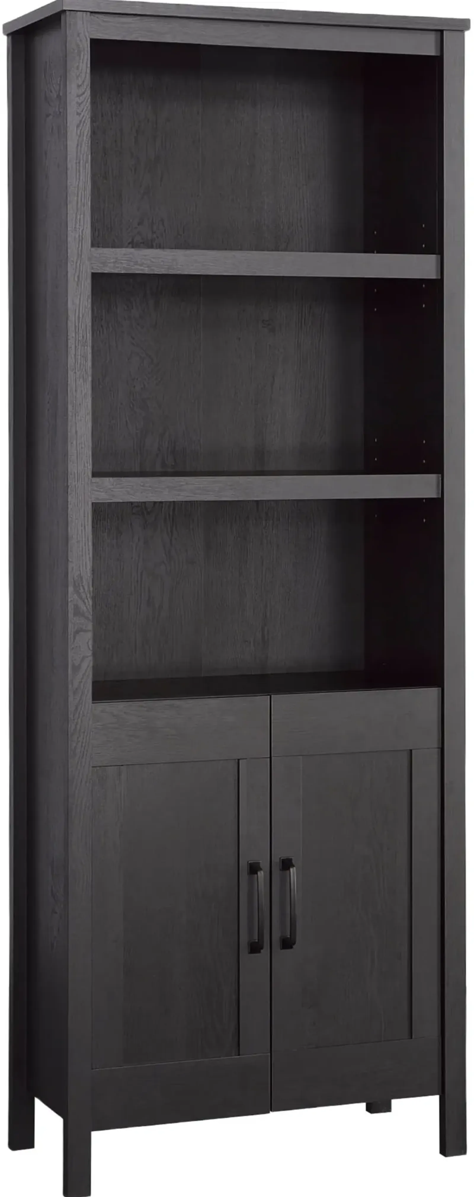 Raven Oak Black Bookcase