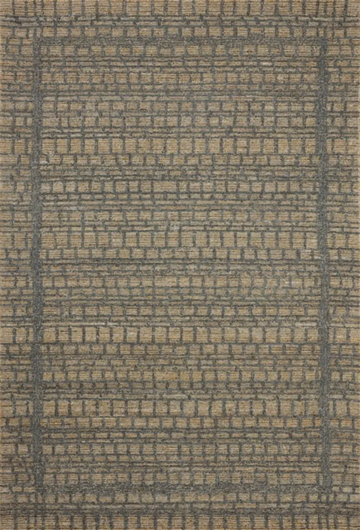 Elias 8 x 10 Wheat Charcoal Area Rug