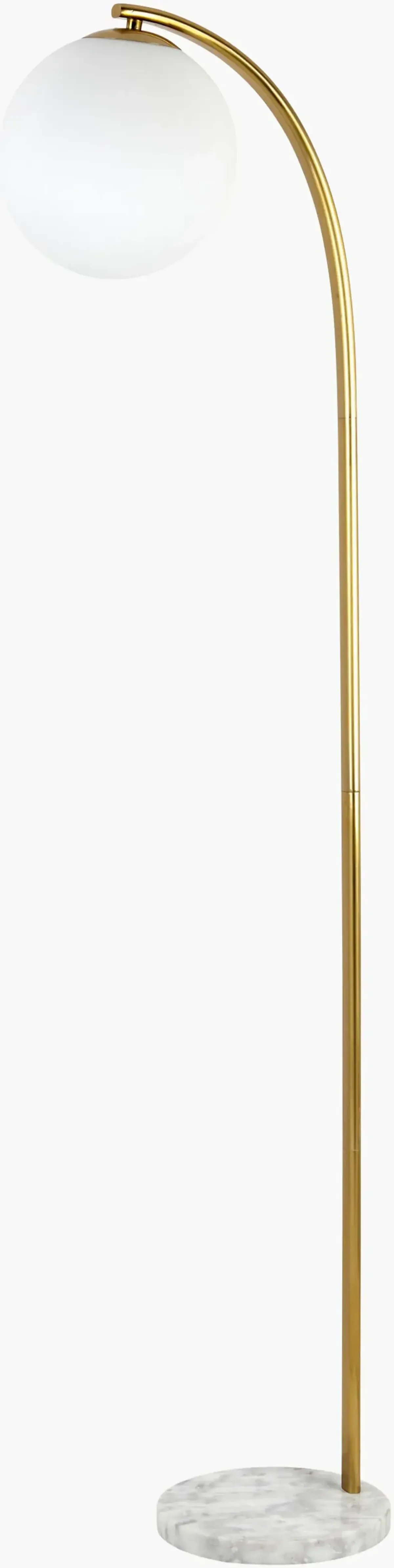 Aquilon Curved Accent Floor Lamp