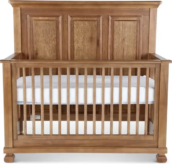 Solvang Nutmeg Brown Convertible Crib