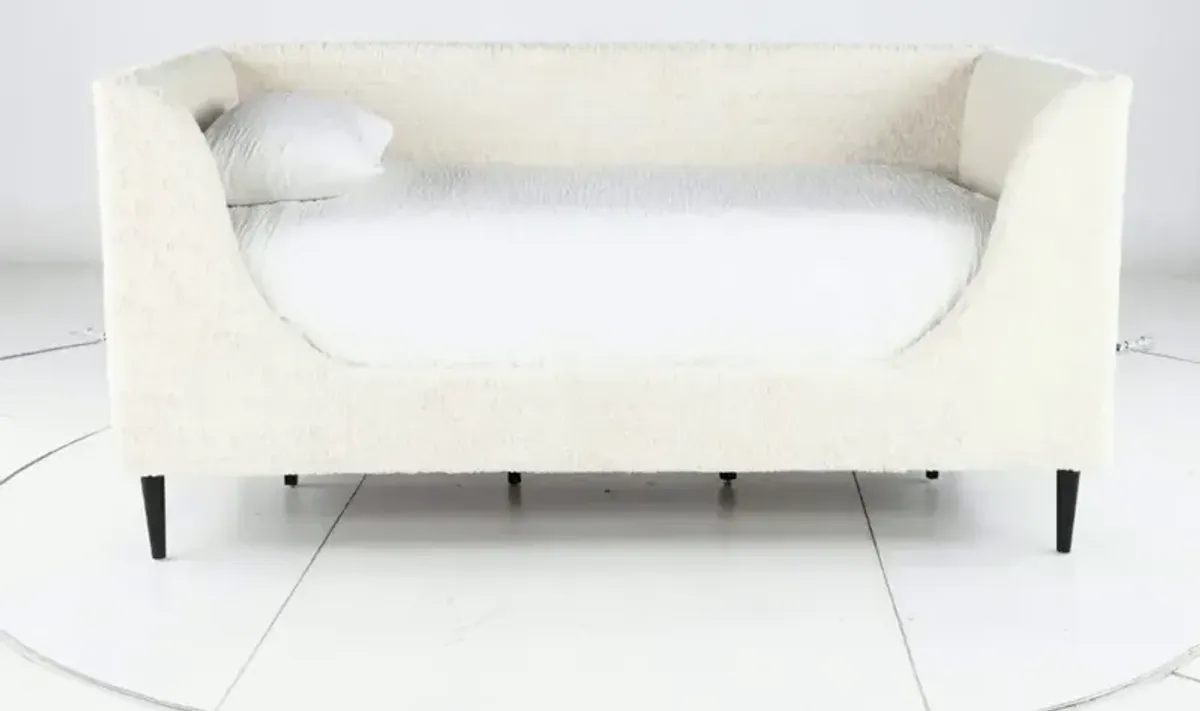 Reese Off-White Twin Upholstered Daybed