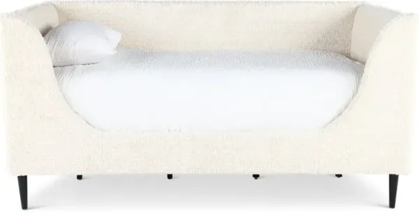 Reese Off-White Twin Upholstered Daybed