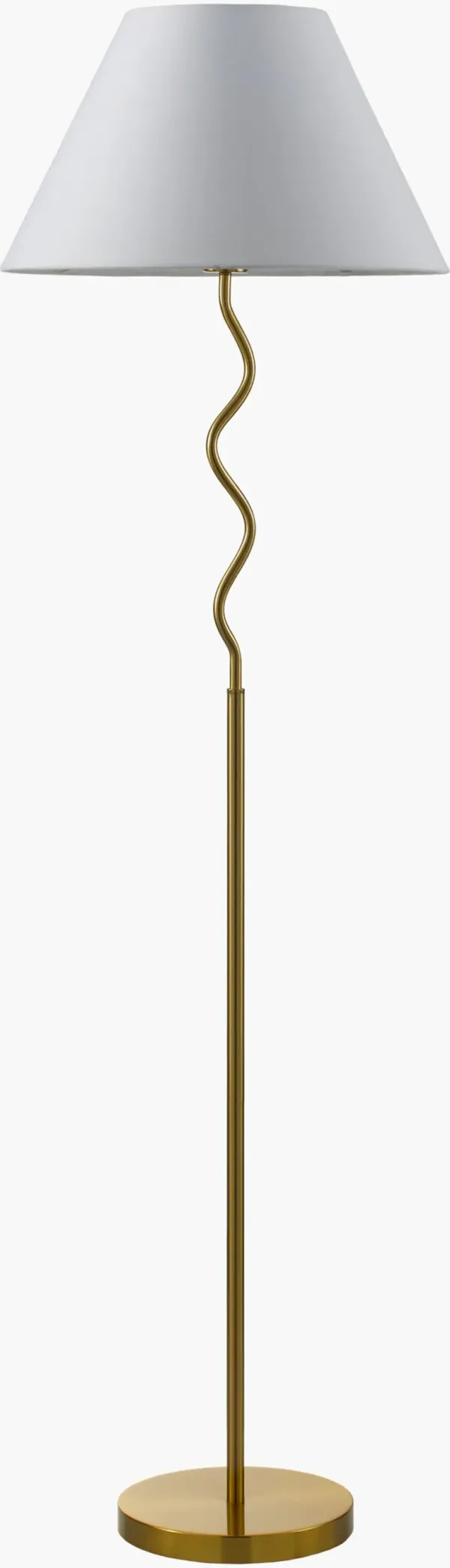Meander Wavy Accent Floor Lamp