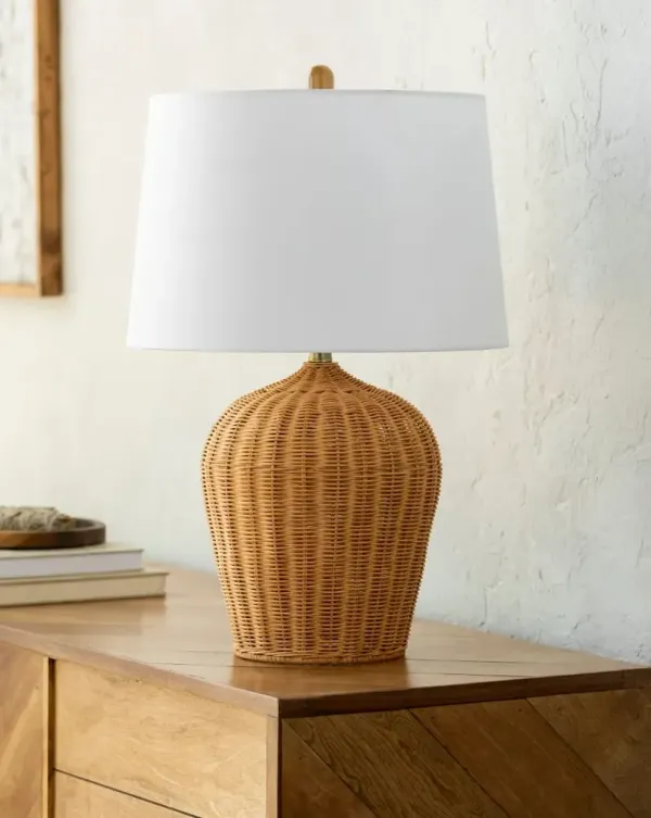 Sogno Rattan Accent Table Lamp