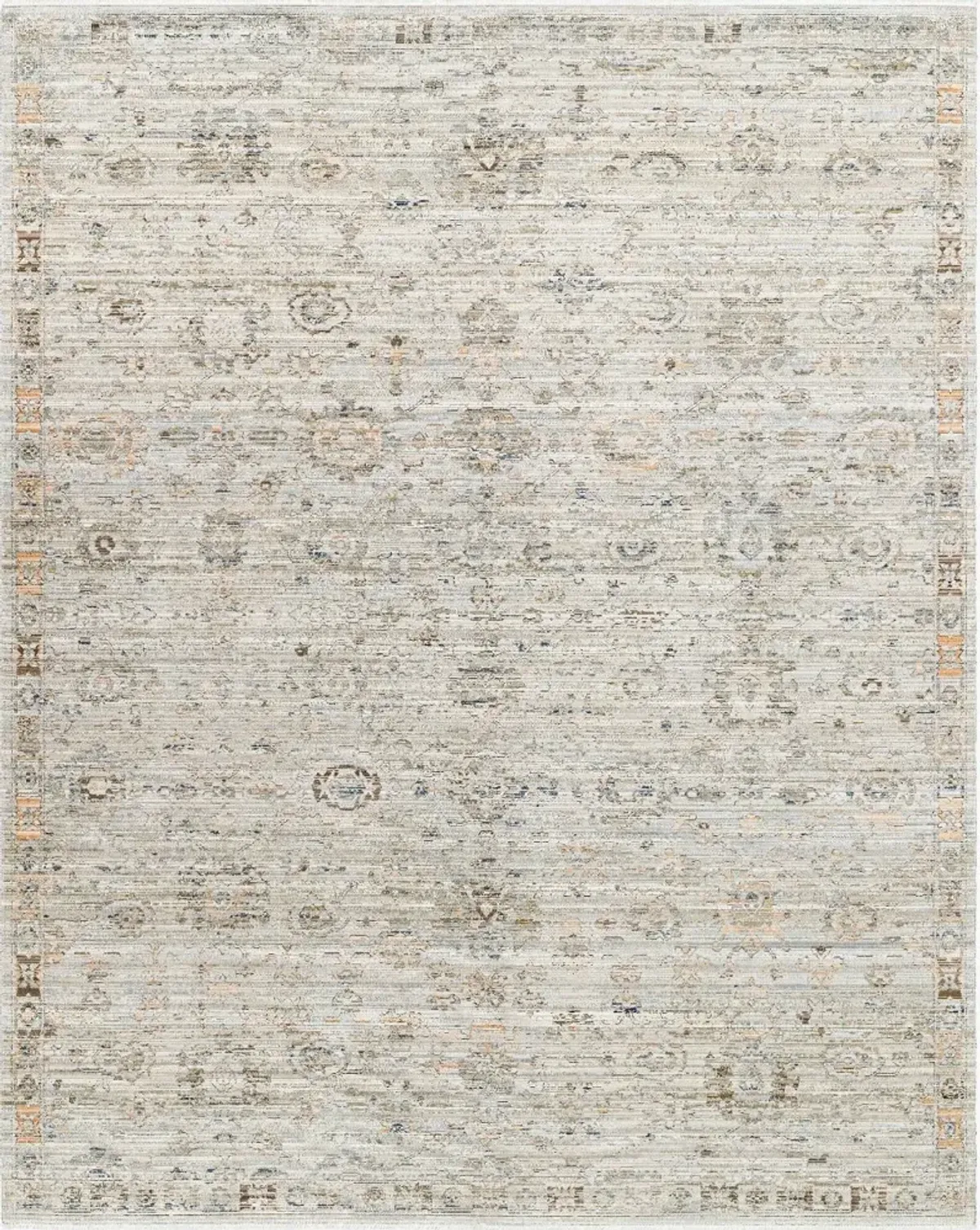 Margaret 8 x 10 Gray Area Rug