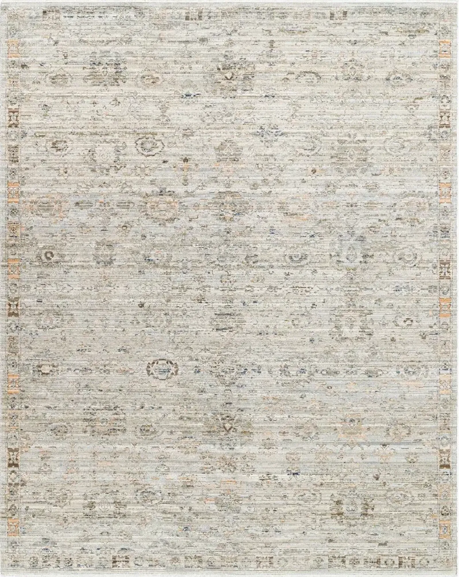 Margaret 8 x 10 Gray Area Rug