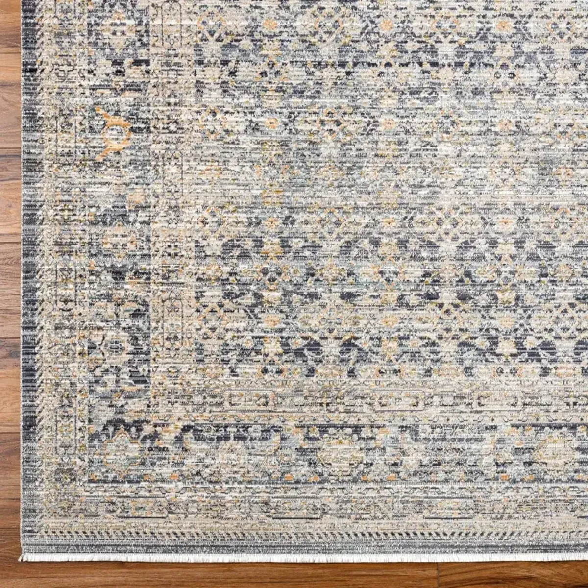 Margaret 8 x 10 Blue Area Rug