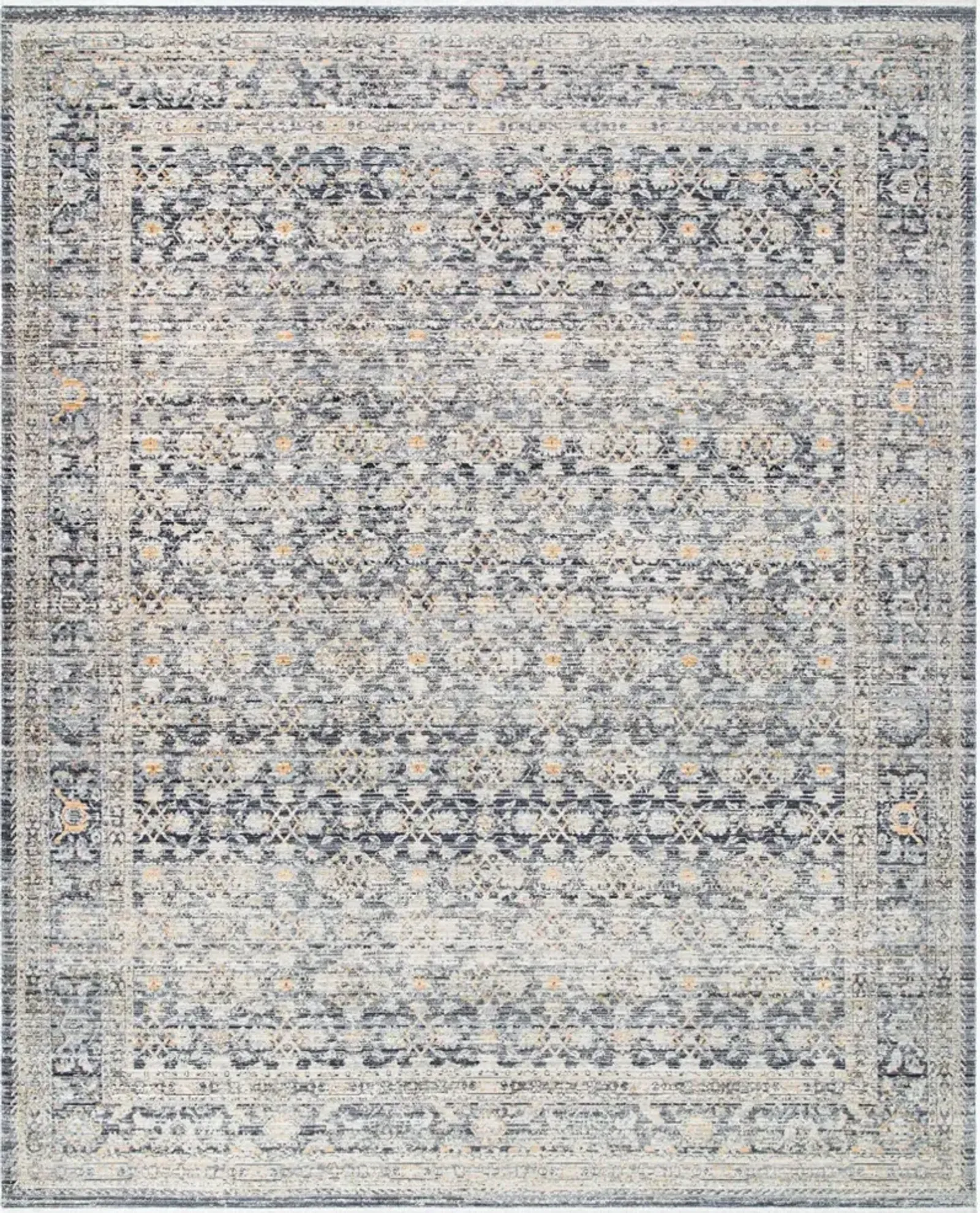 Margaret 8 x 10 Blue Area Rug