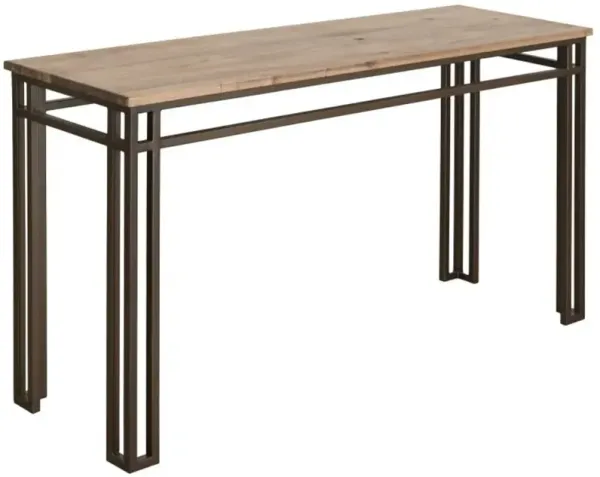 Limestone Brown Sofa Table
