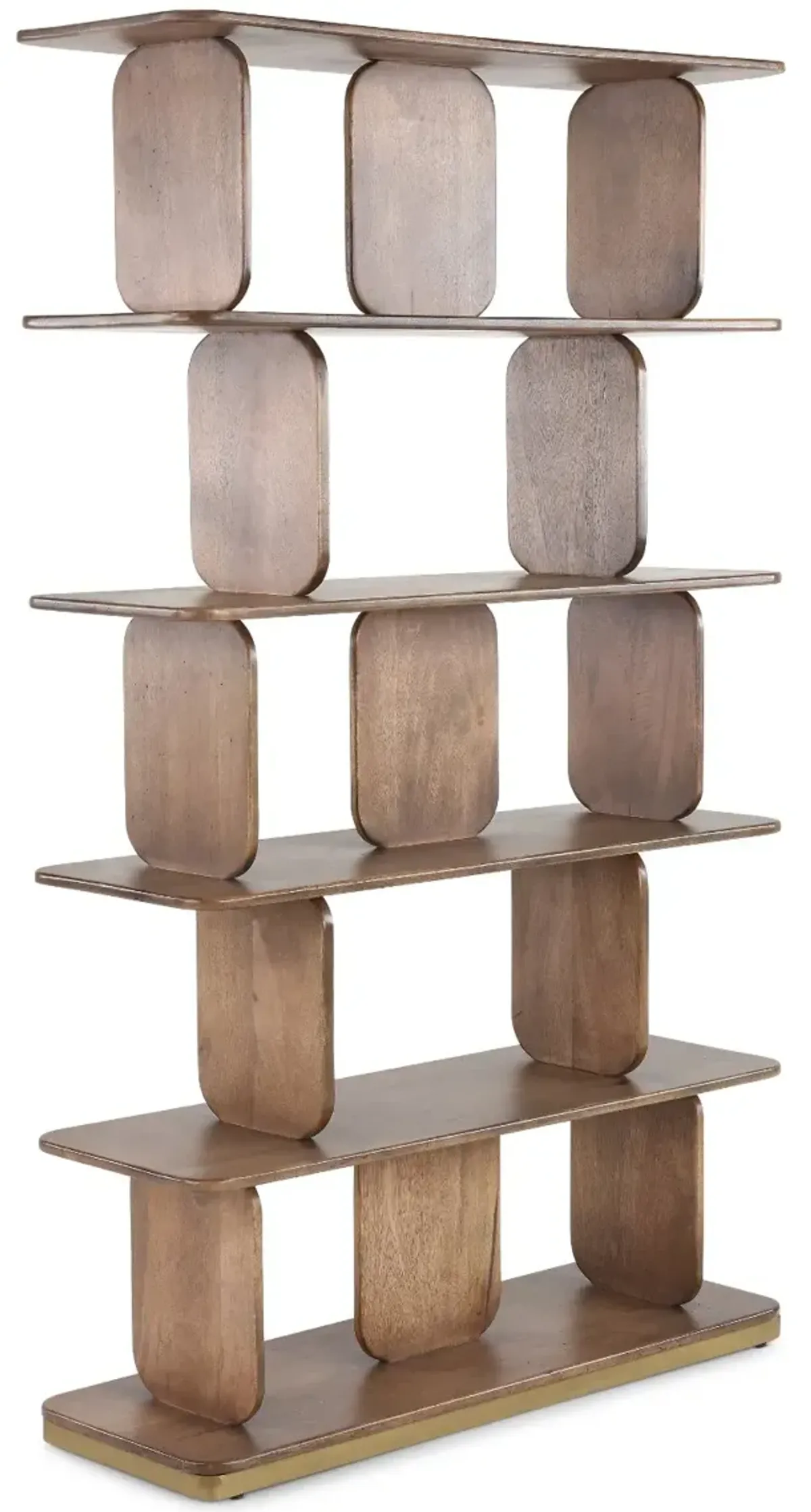 Mezquite Brown Bookcase