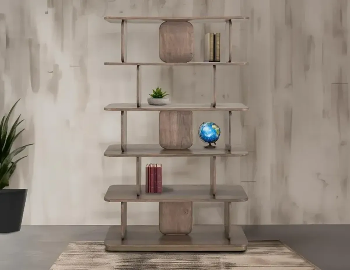 Mezquite Brown Bookcase