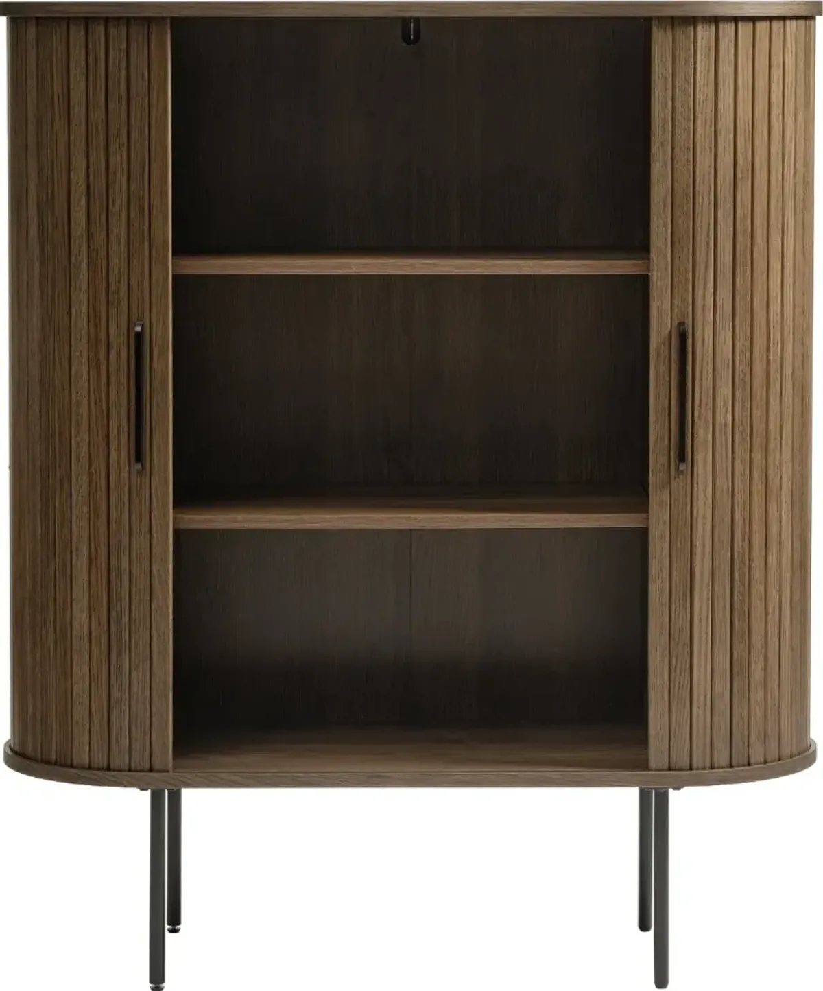 Nola Brown Oak Accent Table