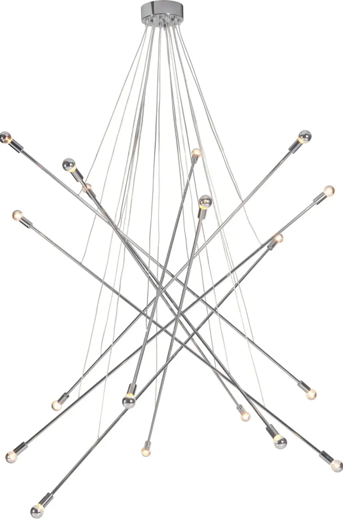 Casoria Chrome Ceiling Lamp