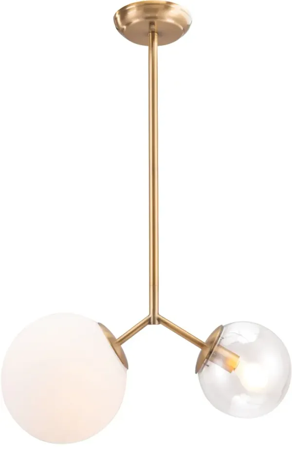 Mugnano Brass Ceiling Lamp