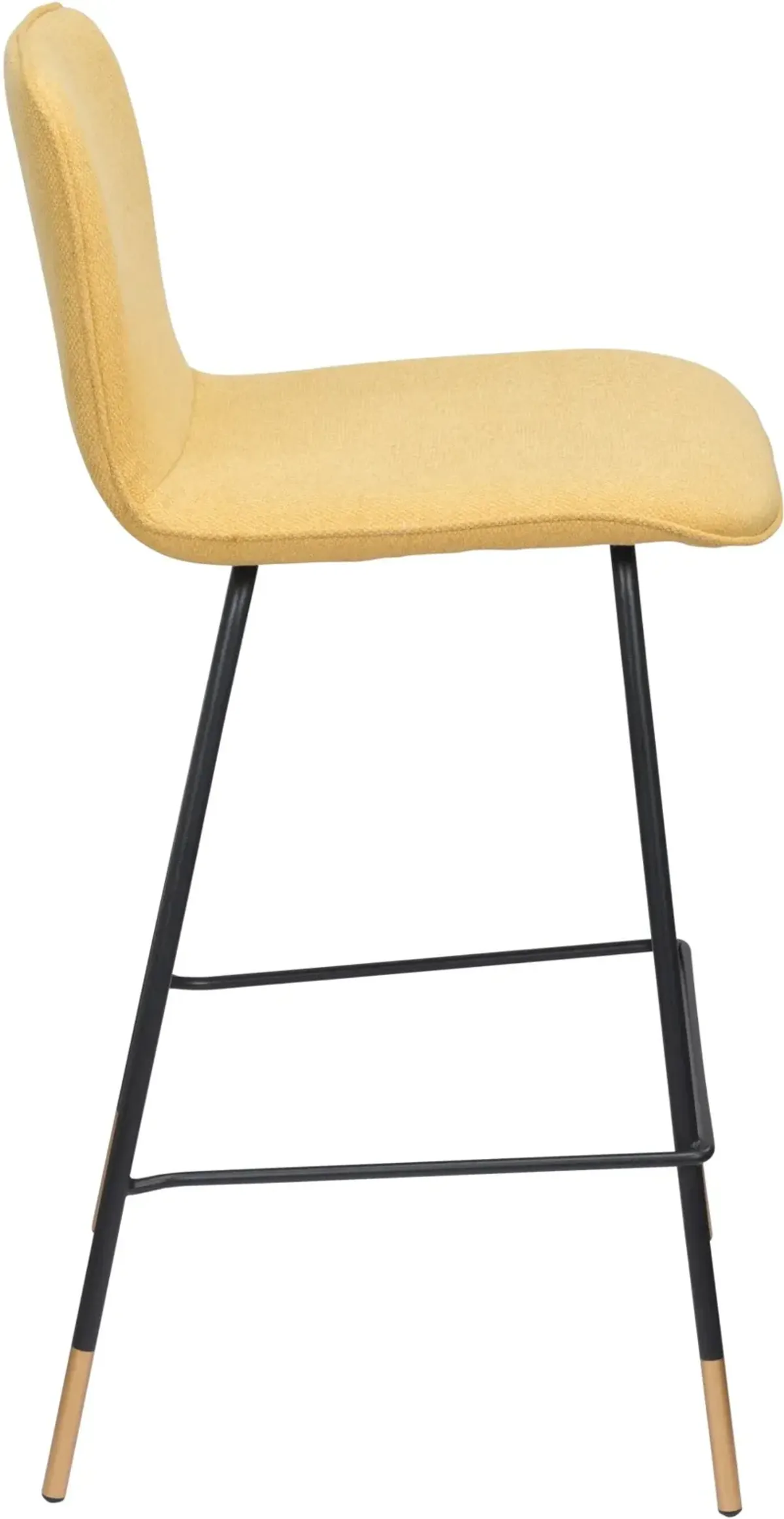 Grumo Counter Stool Yellow