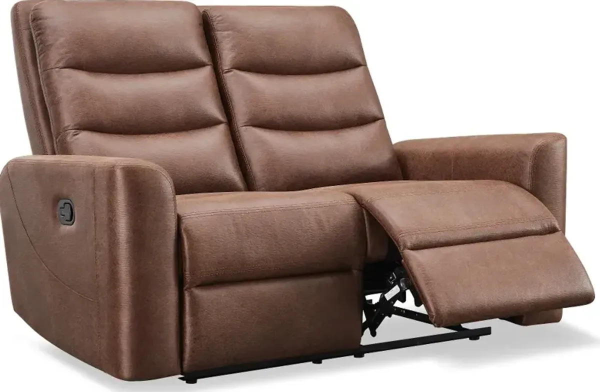 Ben Brown Manual Reclining Loveseat