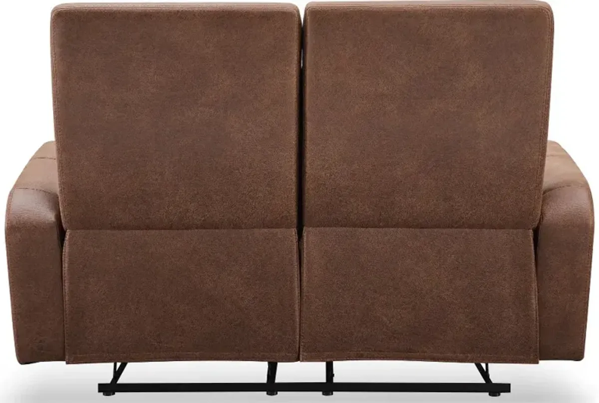 Ben Brown Manual Reclining Loveseat