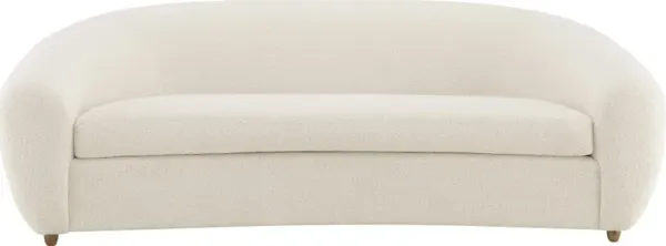 Luciano Ivory Boucle Sofa