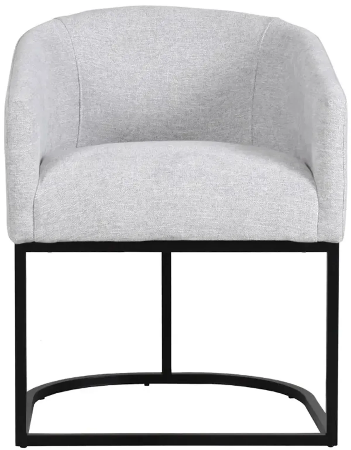 Josephine Light Gray Upholstered Dining Chair