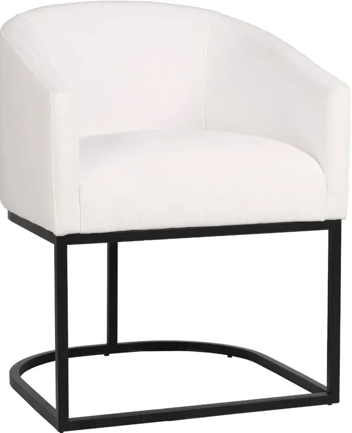 Josephine White Upholstered Dining Chair