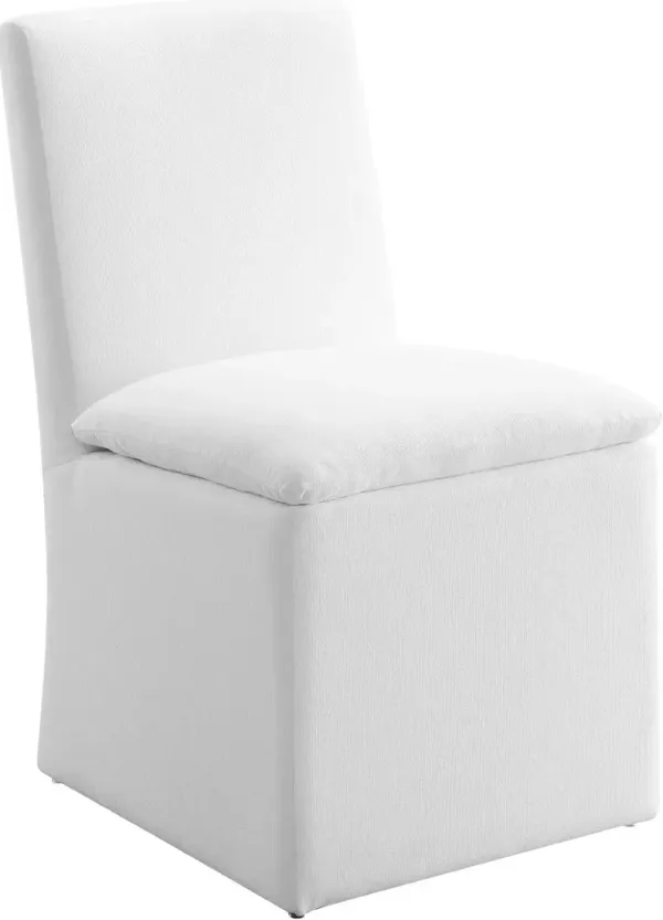 Mariana White Stain-Resistant Upholstered Dining Chair